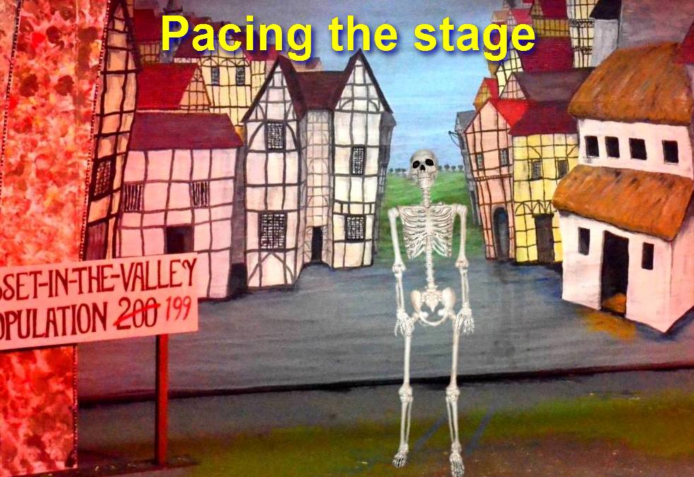 Billy Bones on stage